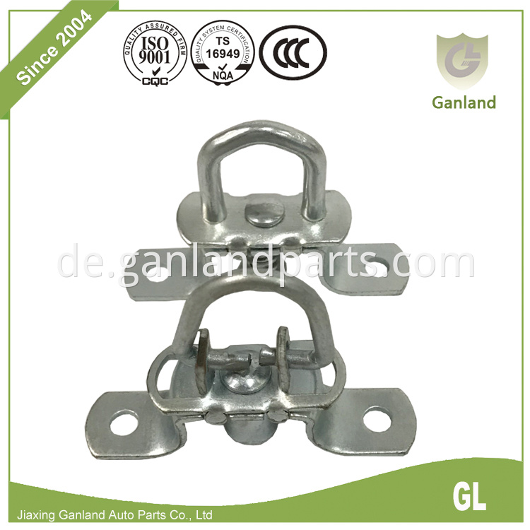Zinc plated folding locking rings GL-15732 